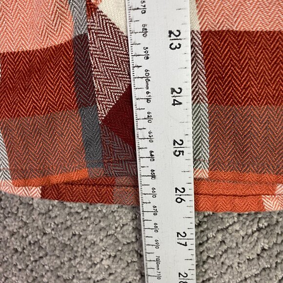 Outdoor Research Womens Feedback Flannel Hoody Shirt Jacket Shacket Small Plaid - Picture 11 of 14